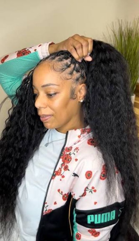 Bora Bora braids styling